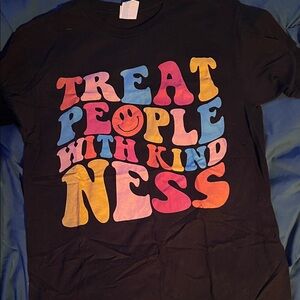 Treat people with kindness Colorful Graphic T-Shirt